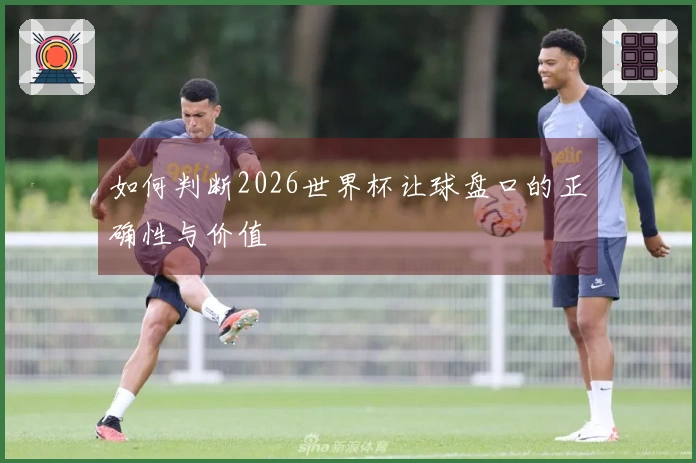 如何判断2026世界杯让球盘口的正确性与价值