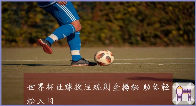 世界杯让球投注规则全揭秘 助你轻松入门